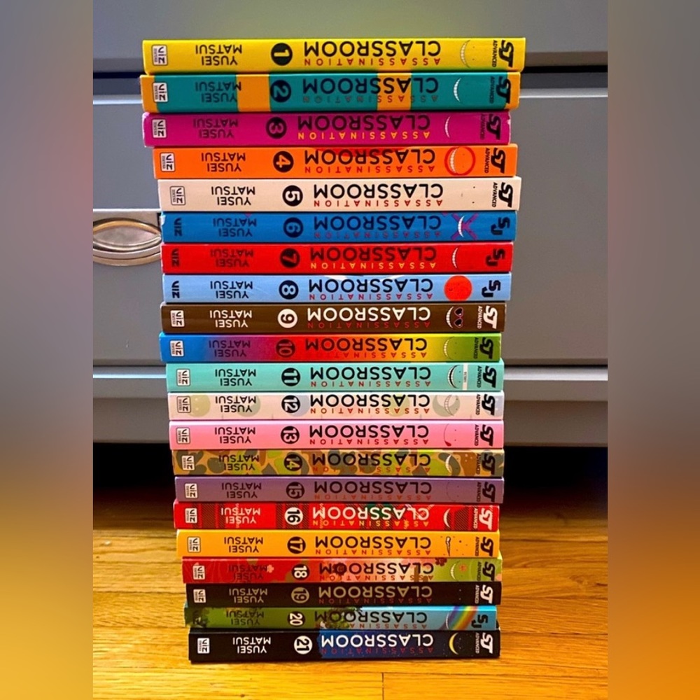Entire assasination classroom manga series